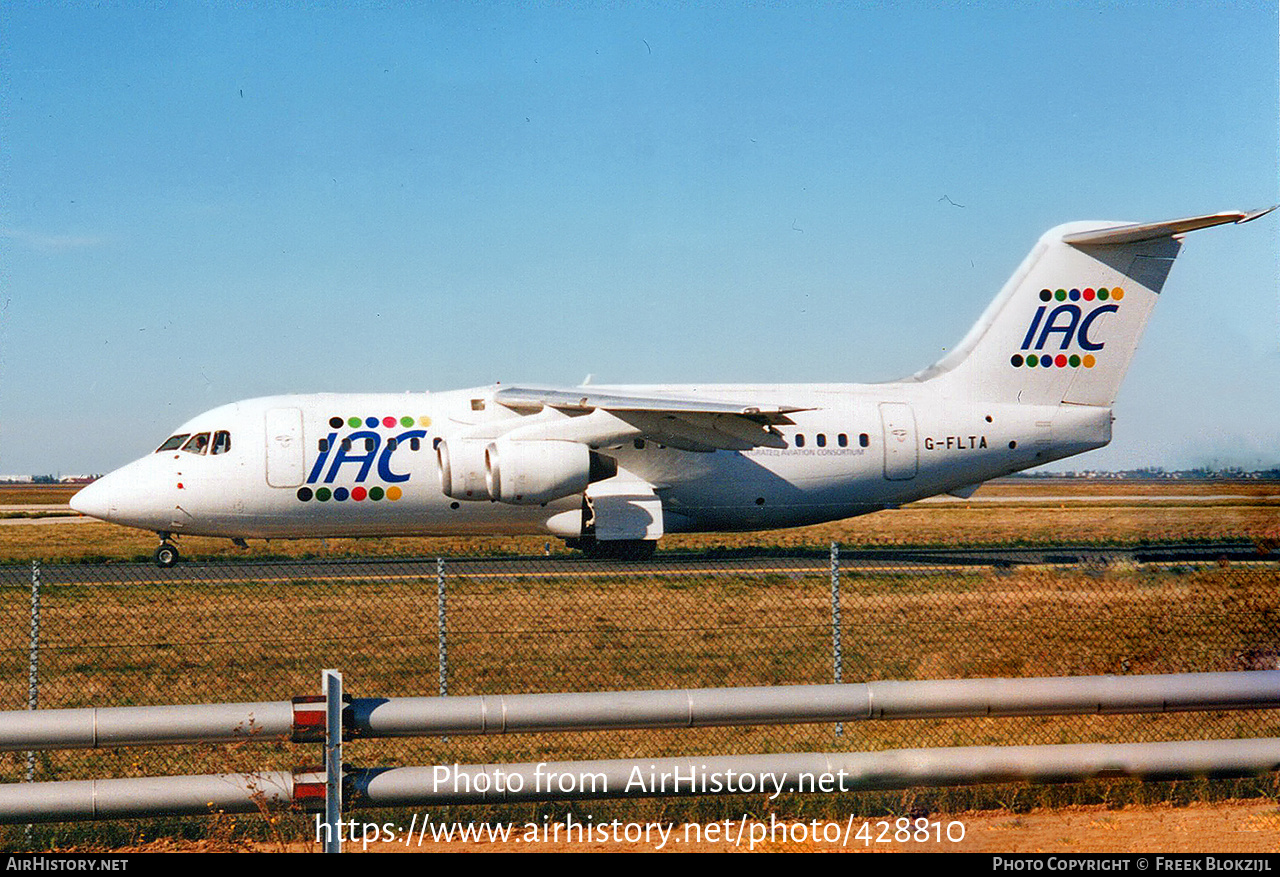 Aircraft Photo of G-FLTA | British Aerospace BAe-146-200 | IAC - Integrated Aviation Consortium | AirHistory.net #428810