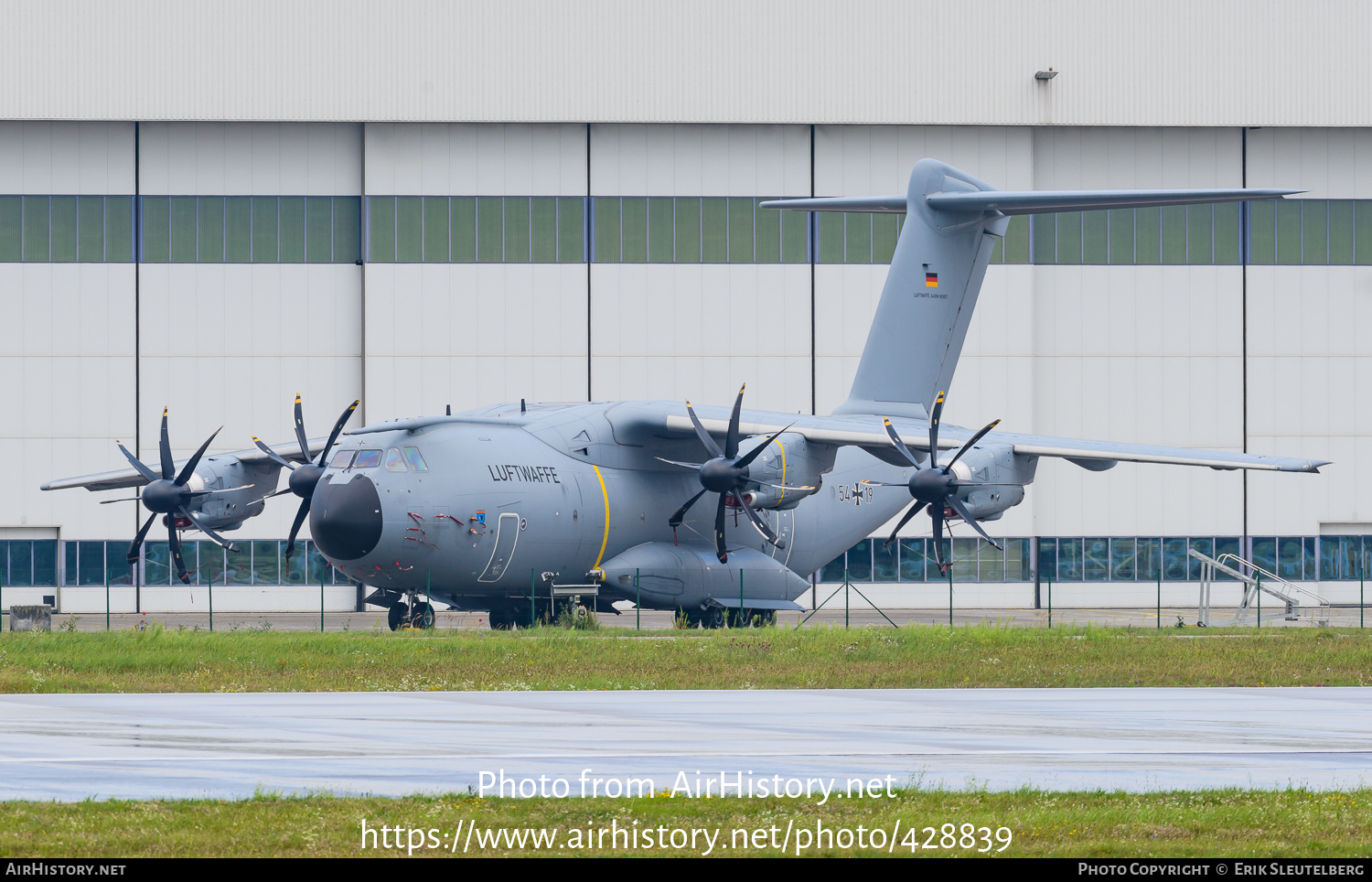 Aircraft Photo of 5419 | Airbus A400M Atlas | Germany - Air Force | AirHistory.net #428839