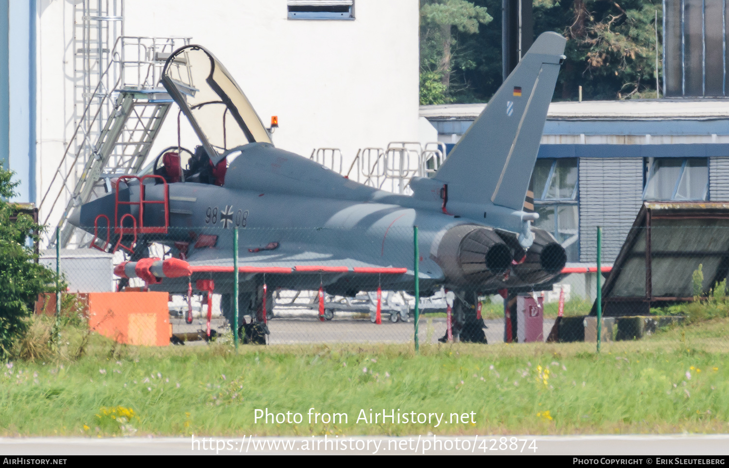 Aircraft Photo of 9808 | Eurofighter EF-2000 Typhoon T | Germany - Air Force | AirHistory.net #428874