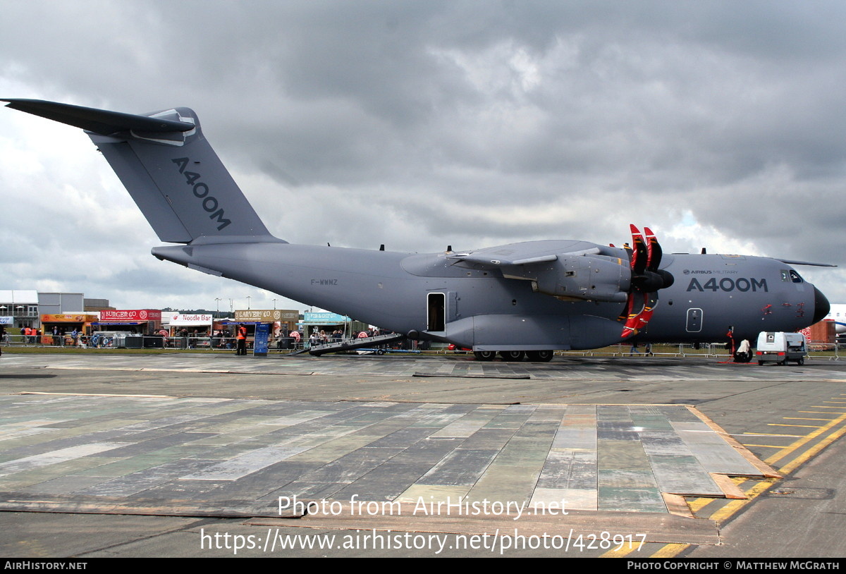 Aircraft Photo of F-WWMZ | Airbus A400M Atlas | Airbus | AirHistory.net #428917