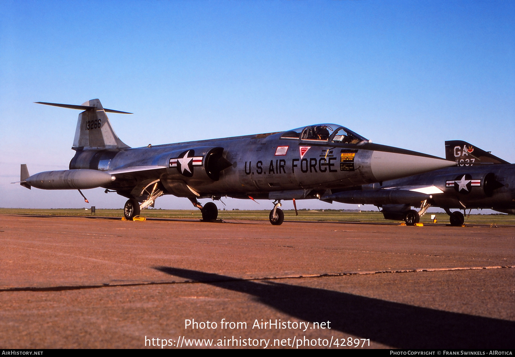 Aircraft Photo of 63-13266 / 13266 | Lockheed F-104G Starfighter | USA - Air Force | AirHistory.net #428971