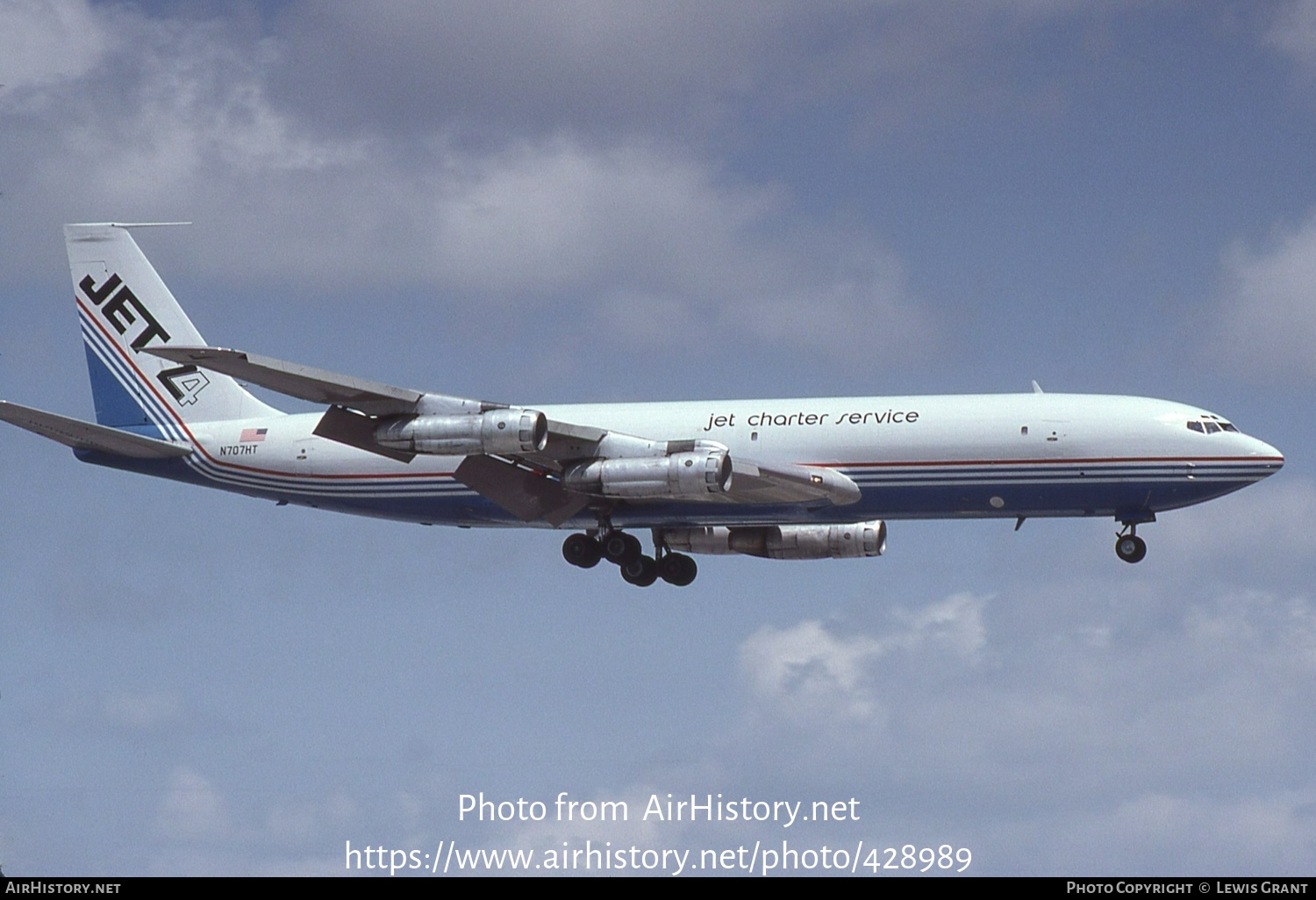 Aircraft Photo of N707HT | Boeing 707-321C | Jet 24 | AirHistory.net #428989