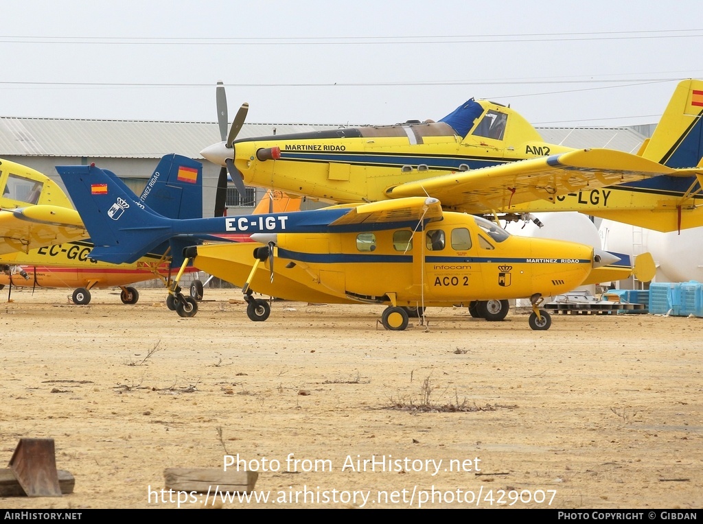 Aircraft Photo of EC-IGT | Cessna T337G Pressurized Skymaster | Martínez Ridao Aviación | AirHistory.net #429007