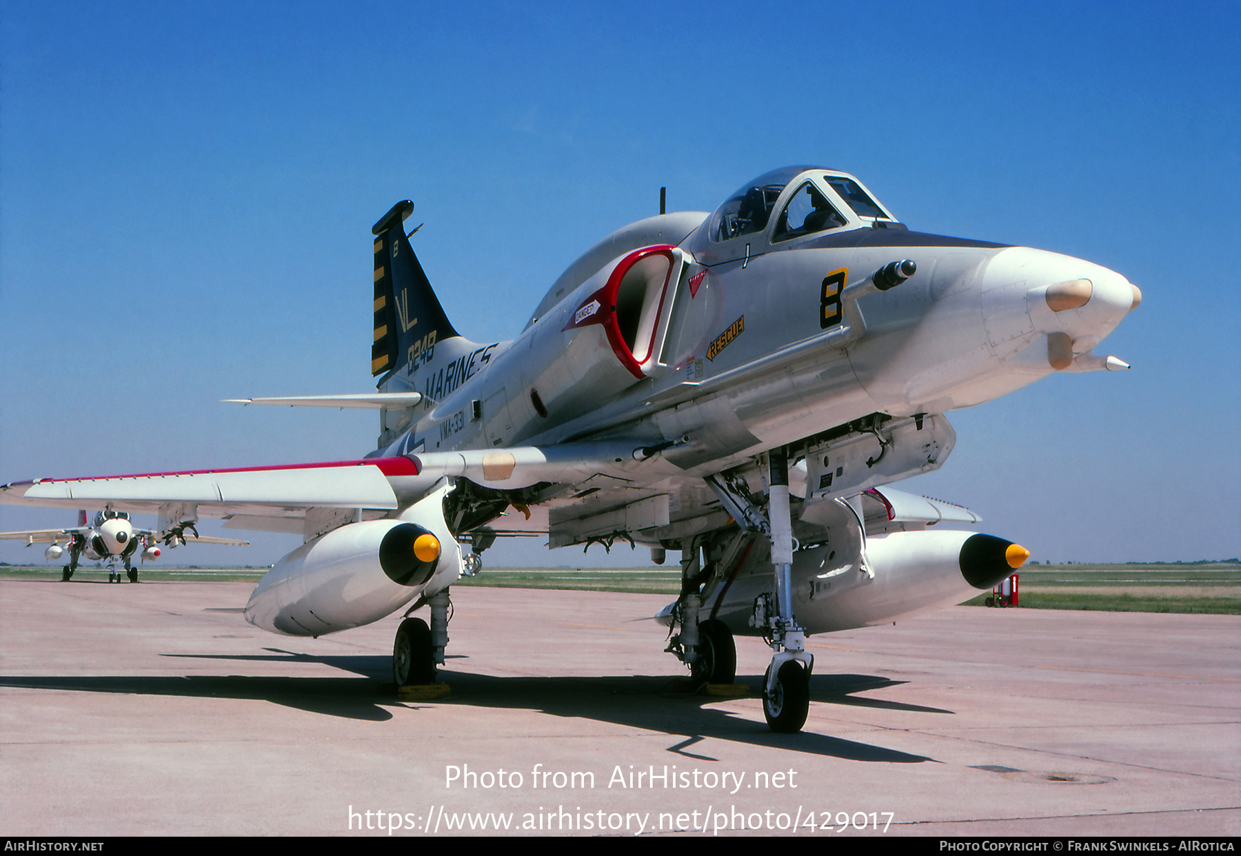 Aircraft Photo of 160248 | McDonnell Douglas A-4M Skyhawk II | USA - Marines | AirHistory.net #429017