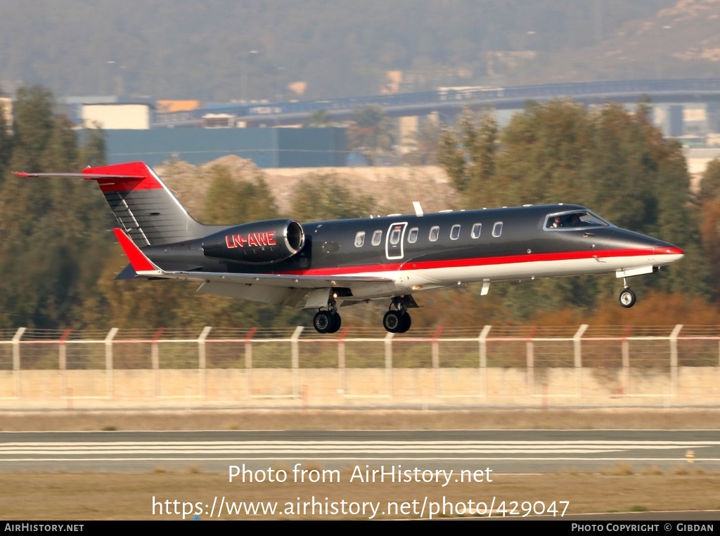 Aircraft Photo of LN-AWE | Learjet 45 | AirHistory.net #429047