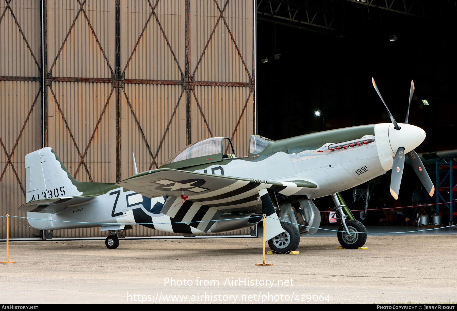 Aircraft Photo of N351MX / 413305 | North American P-51D Mustang | USA - Air Force | AirHistory.net #429064