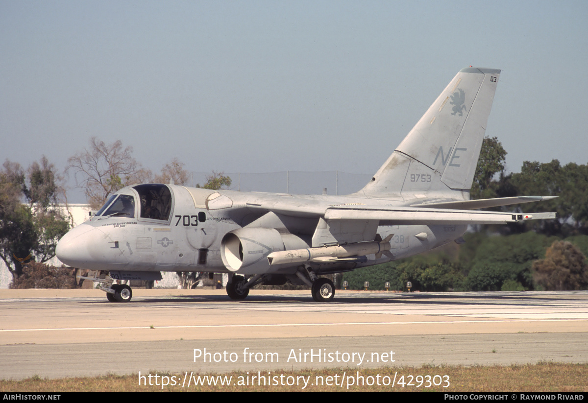 Aircraft Photo of 159753 | Lockheed S-3B Viking | USA - Navy | AirHistory.net #429303