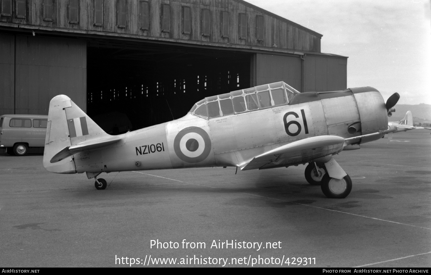 Aircraft Photo of NZ1061 | North American AT-6D Harvard III | New Zealand - Air Force | AirHistory.net #429311