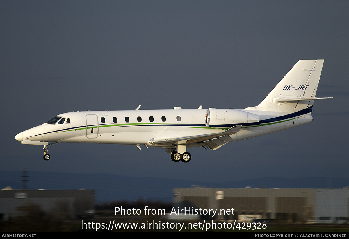 Aircraft Photo of OK-JRT | Cessna 680 Citation Sovereign+ | Smartwings | AirHistory.net #429328