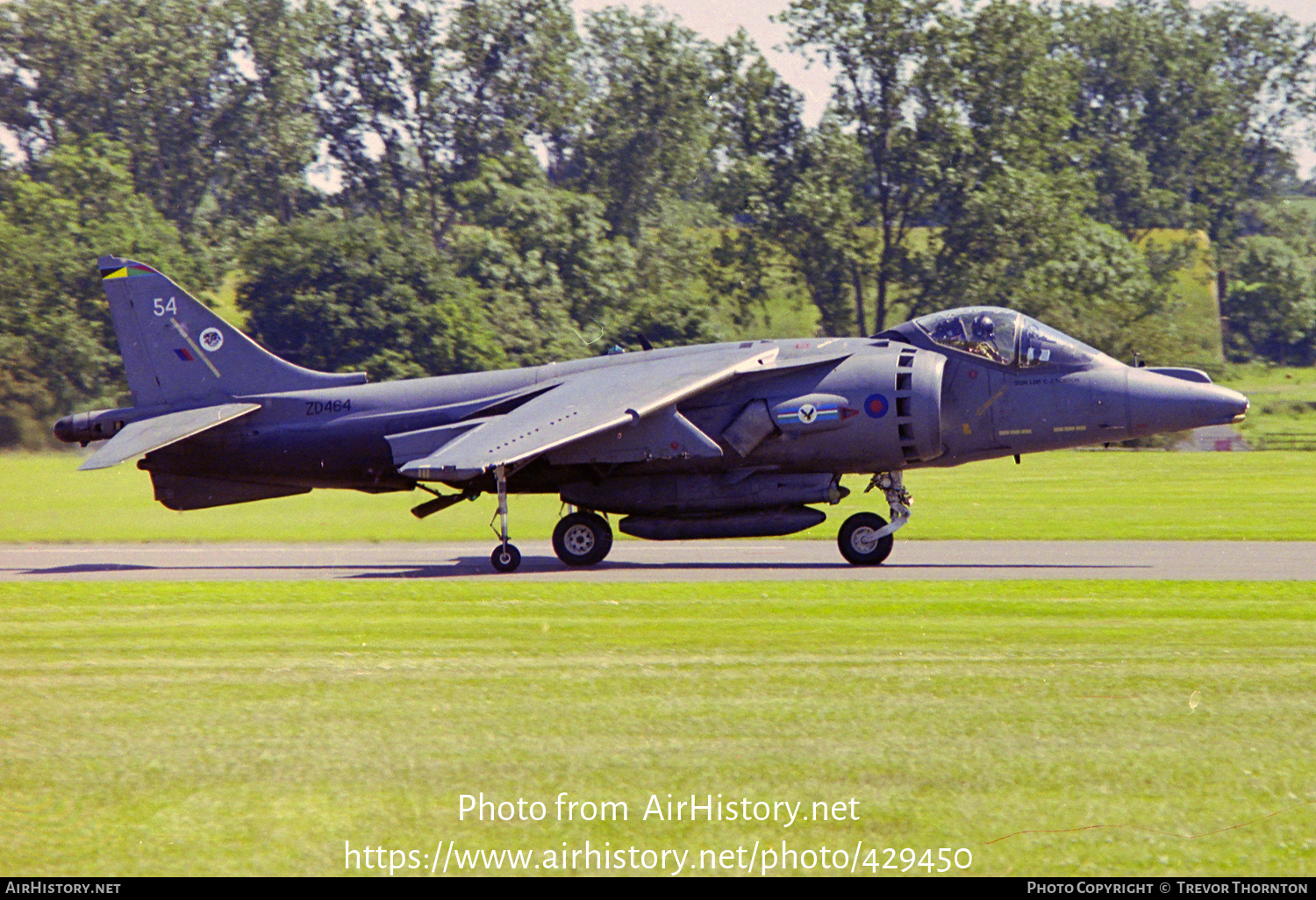 Aircraft Photo of ZD464 | British Aerospace Harrier GR7 | UK - Air Force | AirHistory.net #429450