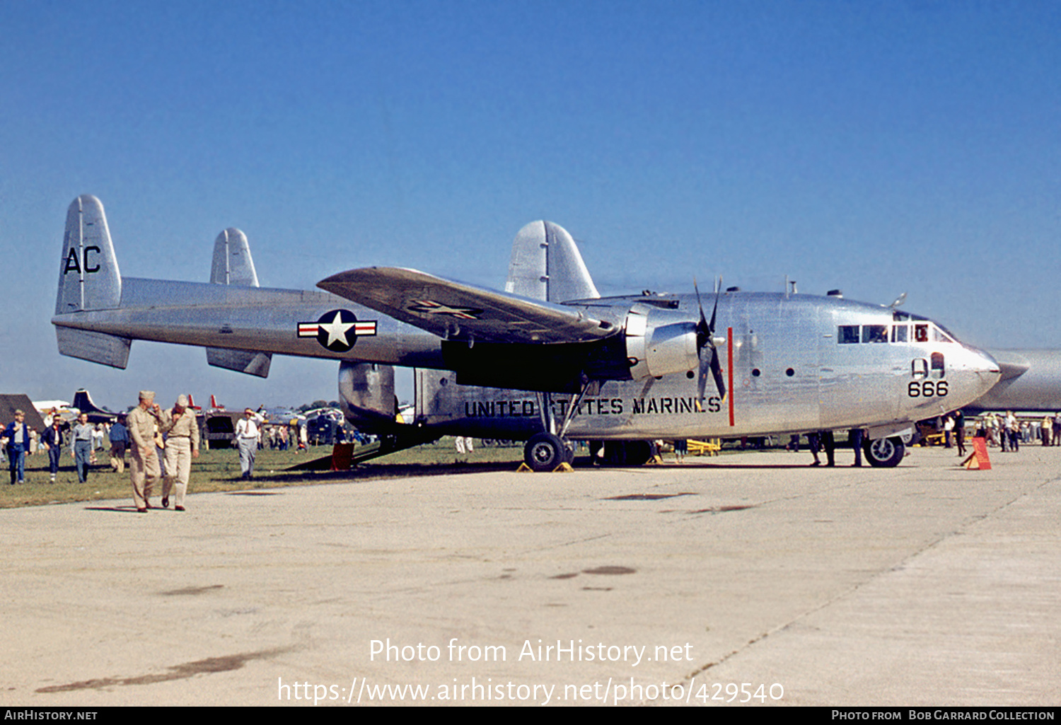 Aircraft Photo of 131666 | Fairchild R4Q-2 Flying Boxcar | USA - Marines | AirHistory.net #429540