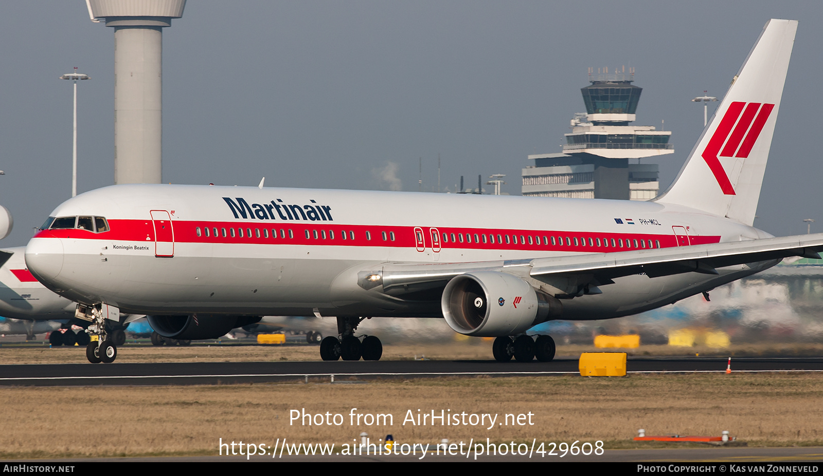 Aircraft Photo of PH-MCL | Boeing 767-31A/ER | Martinair | AirHistory.net #429608