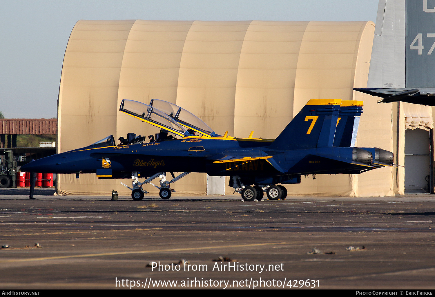 Aircraft Photo of 163464 | McDonnell Douglas F/A-18D Hornet | USA - Navy | AirHistory.net #429631