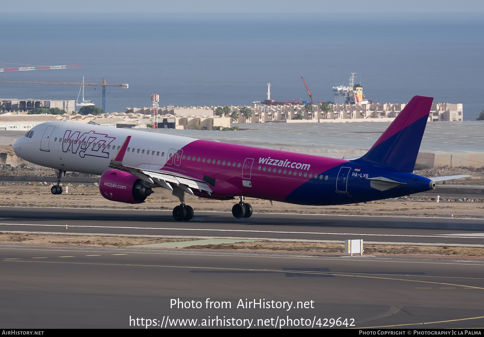 Aircraft Photo of HA-LVB | Airbus A321-271NX | Wizz Air | AirHistory.net #429642