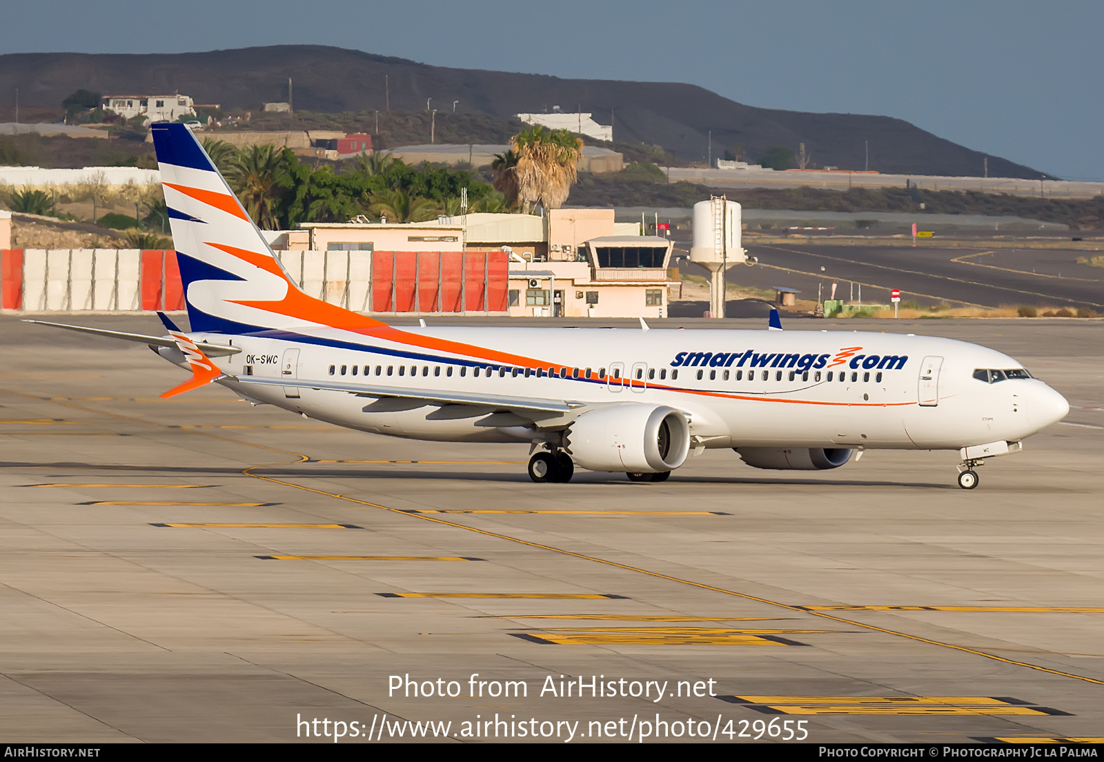 Aircraft Photo of OK-SWC | Boeing 737-8 Max 8 | Smartwings | AirHistory.net #429655