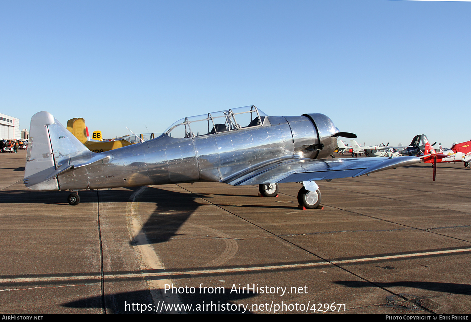 Aircraft Photo of N99NS | North American NA-66 Harvard II | AirHistory.net #429671