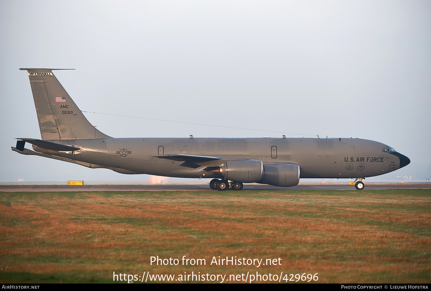 Aircraft Photo of 60-0313 | Boeing KC-135R Stratotanker | USA - Air Force | AirHistory.net #429696