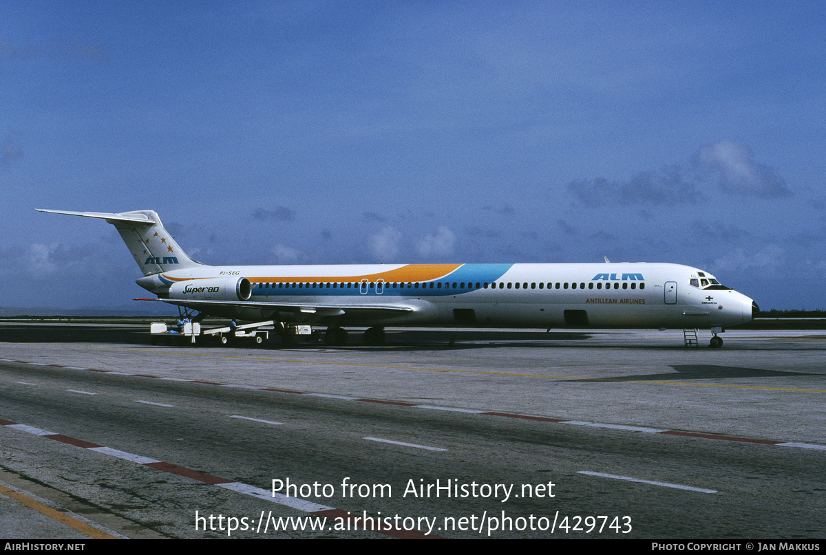 Aircraft Photo of PJ-SEG | McDonnell Douglas MD-82 (DC-9-82) | ALM Antillean Airlines | AirHistory.net #429743