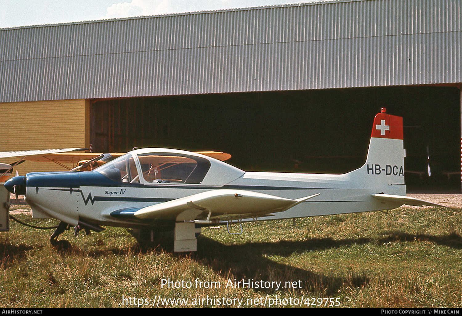 Aircraft Photo of HB-DCA | Wassmer WA-40 Super IV | AirHistory.net #429755