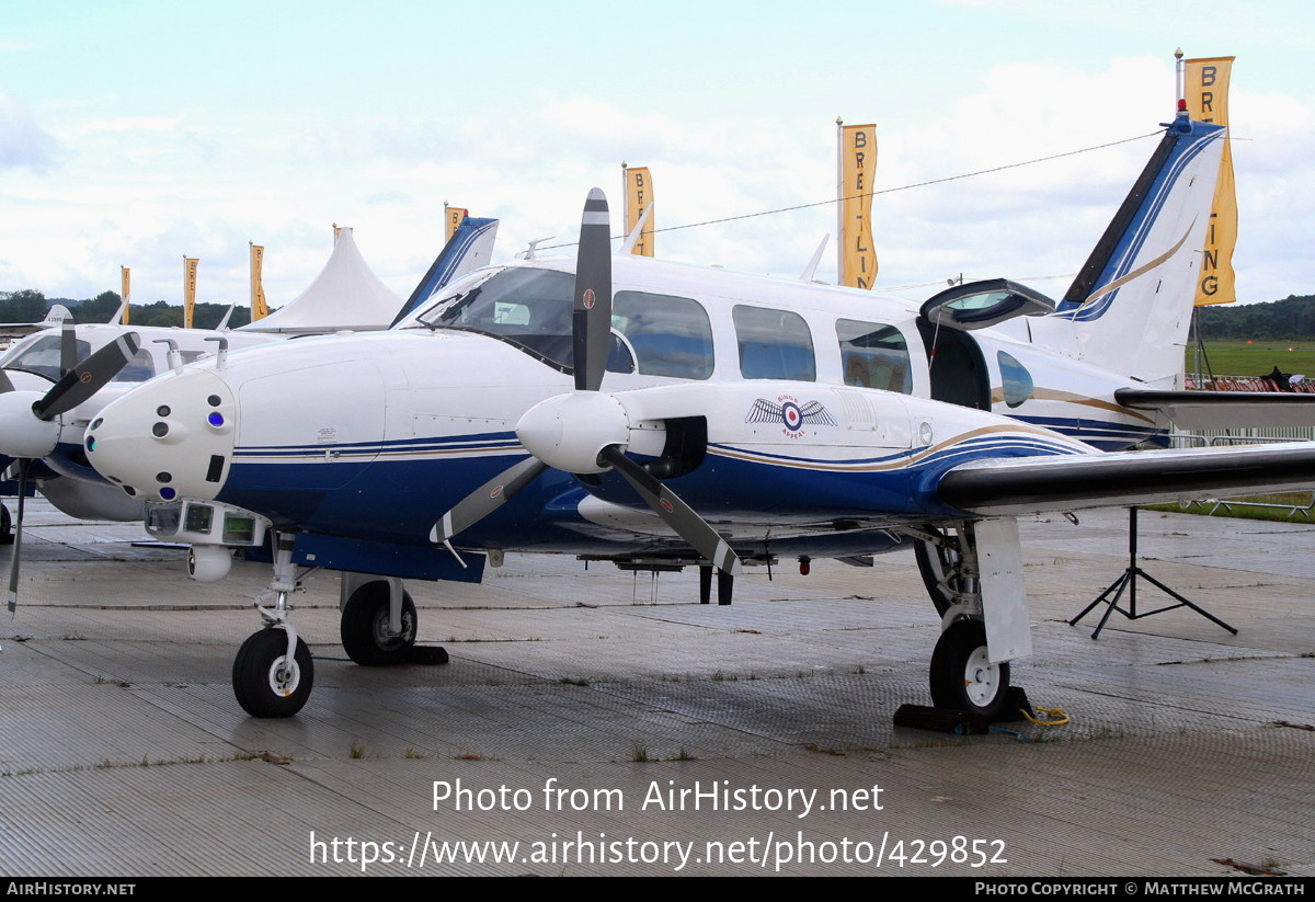 Aircraft Photo of G-RHYM | Piper PA-31-310 Navajo B/Colemill Panther Navajo | AirHistory.net #429852