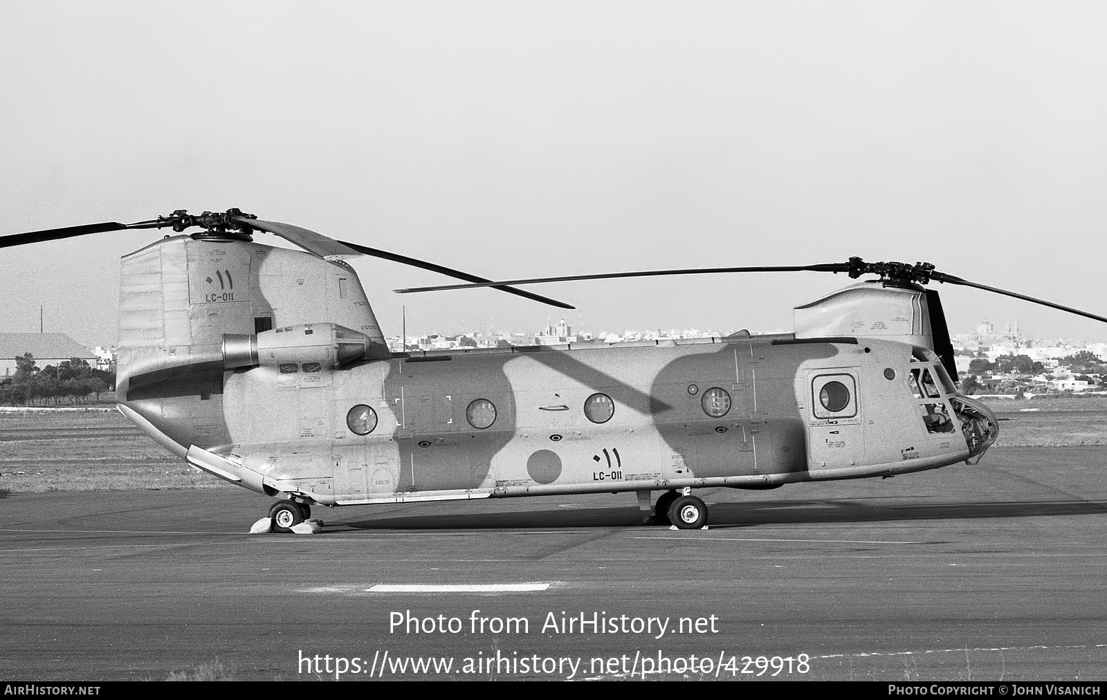 Aircraft Photo of LC-011 | Boeing Vertol CH-47C Chinook | Libya - Air Force | AirHistory.net #429918