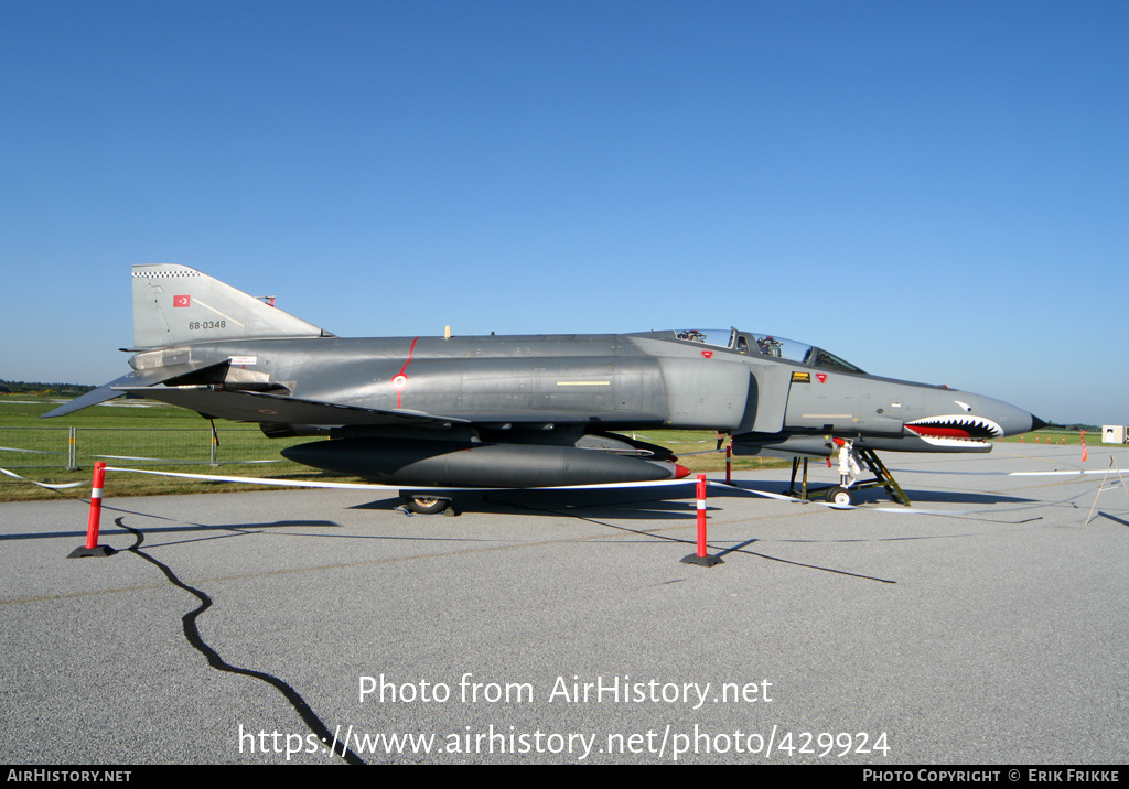 Aircraft Photo of 68-0348 | McDonnell Douglas F-4E Phantom II | Turkey - Air Force | AirHistory.net #429924