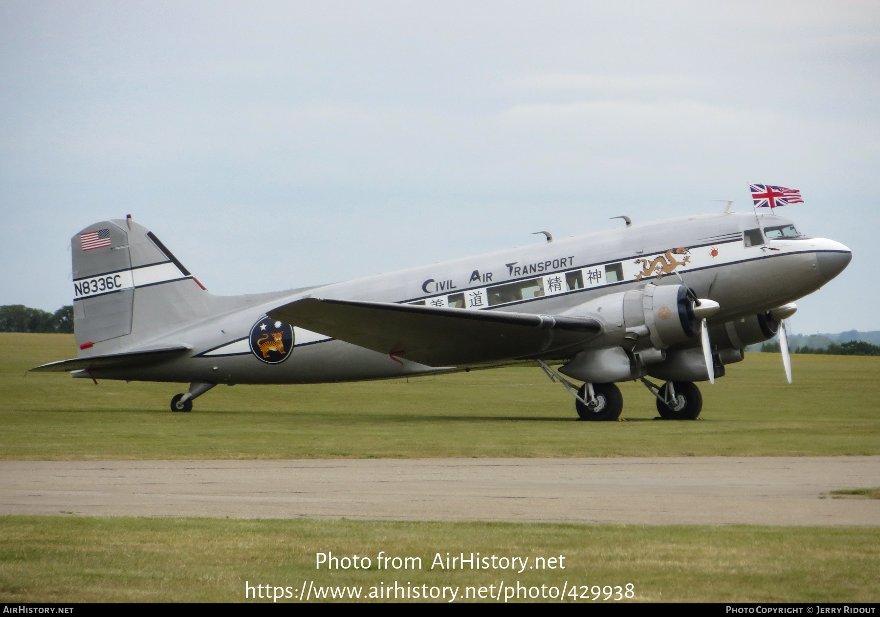 Aircraft Photo of N8336C | Douglas DC-3A | Civil Air Transport - CAT | AirHistory.net #429938