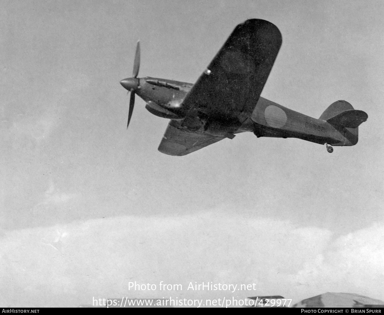 Aircraft Photo of DG622 | Hawker Hurricane Mk2A | UK - Air Force | AirHistory.net #429977