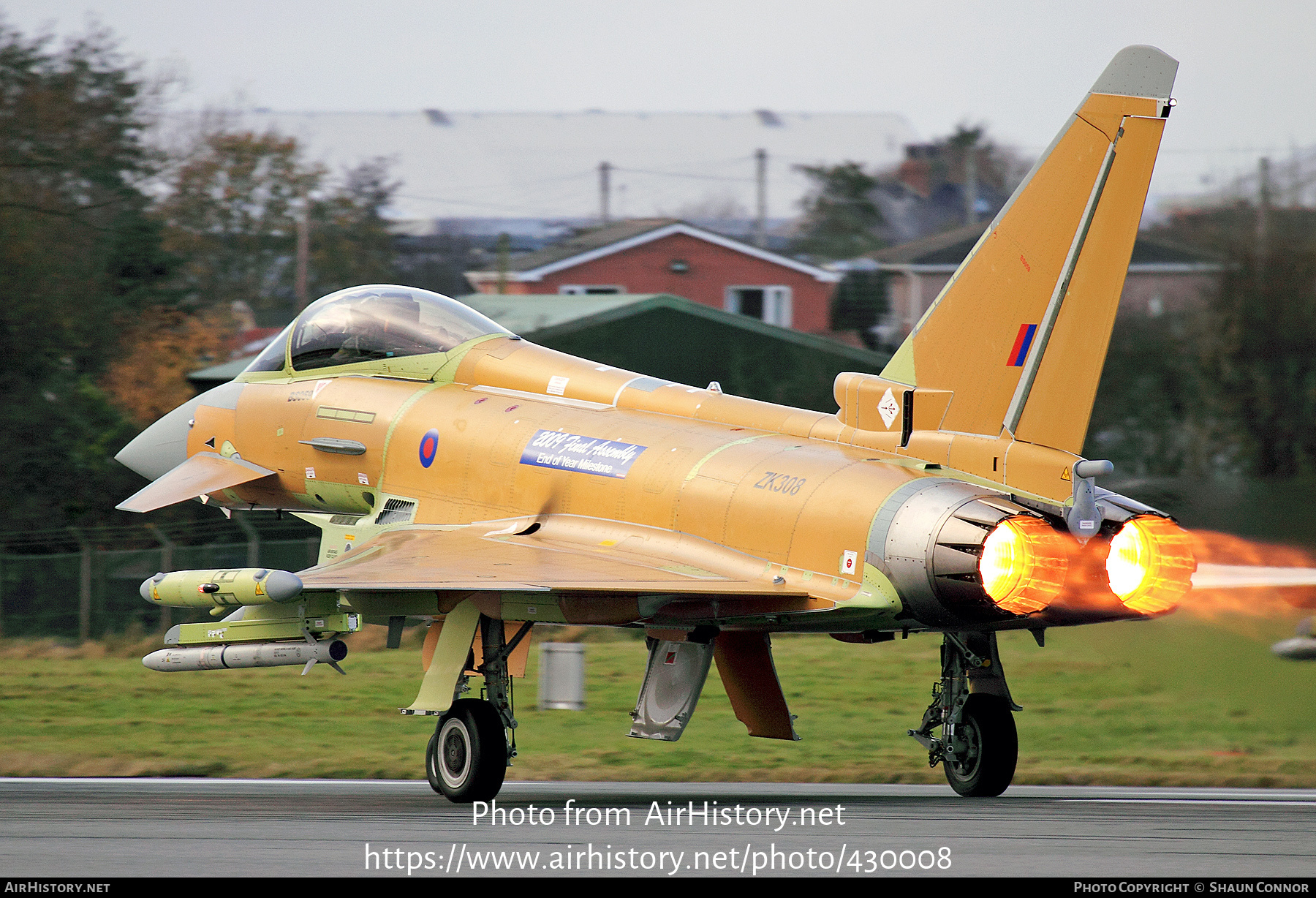 Aircraft Photo of ZK308 | Eurofighter EF-2000 Typhoon FGR4 | UK - Air Force | AirHistory.net #430008