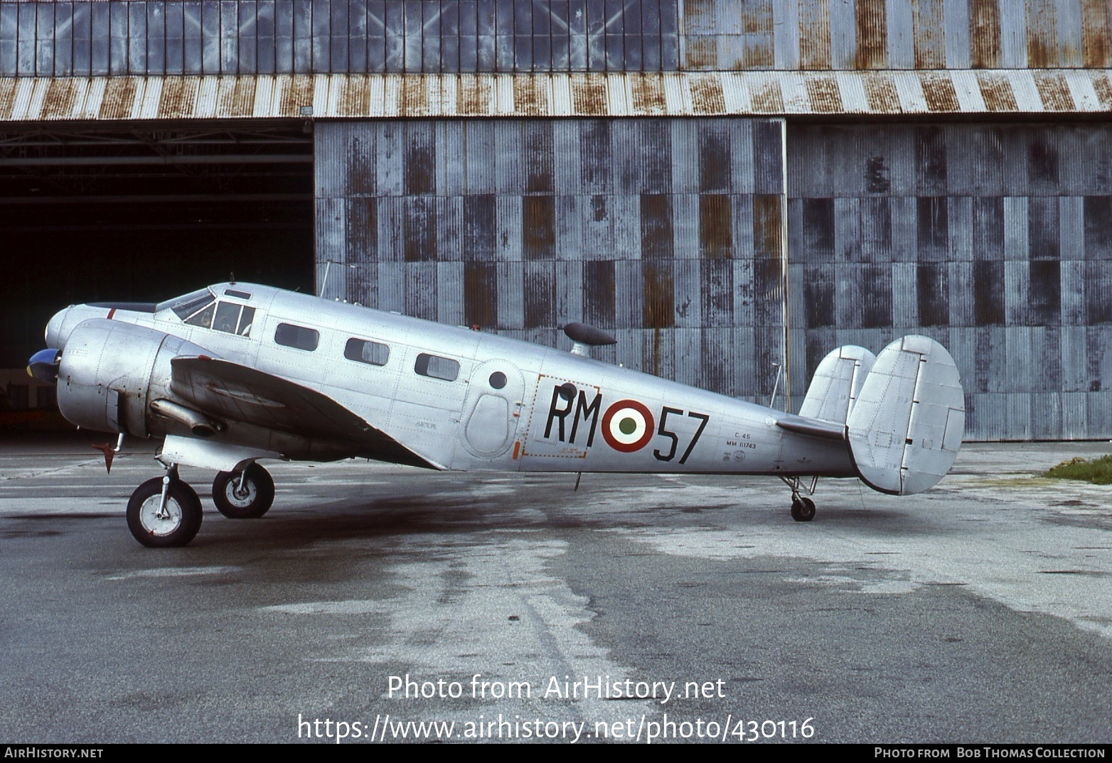 Aircraft Photo of MM61743 | Beech C-45F Expeditor | Italy - Air Force | AirHistory.net #430116