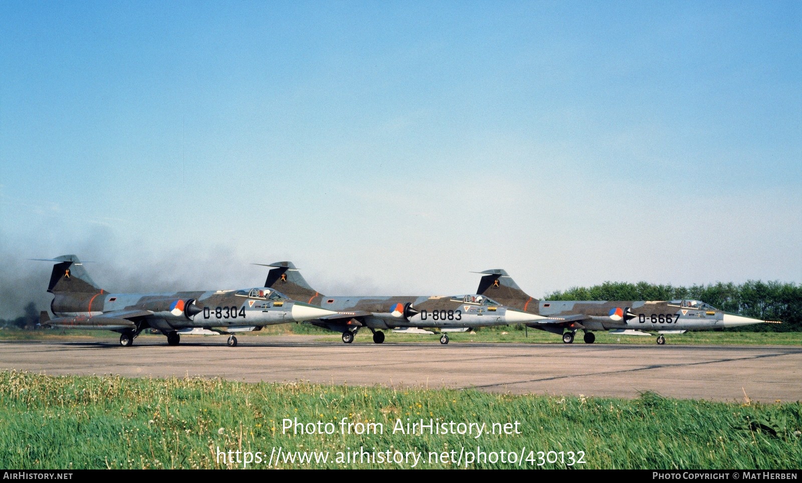 Aircraft Photo of D-8304 | Lockheed F-104G Starfighter | Netherlands - Air Force | AirHistory.net #430132