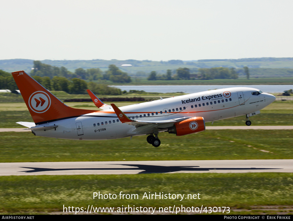 Aircraft Photo of G-STRN | Boeing 737-7L9 | Iceland Express | AirHistory.net #430173