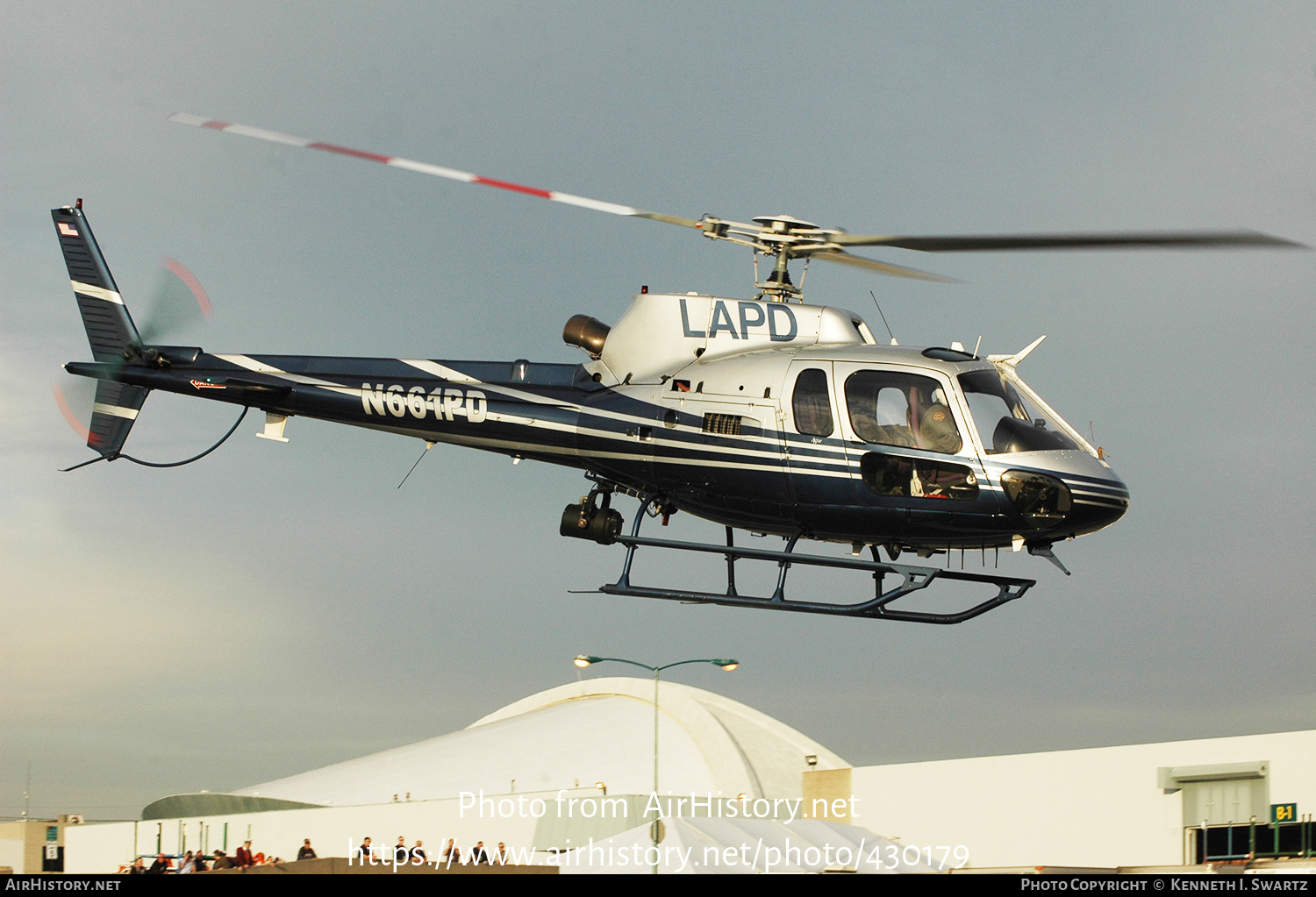 Aircraft Photo of N661PD | Eurocopter AS-350B-2 Ecureuil | Los Angeles Police Department - LAPD | AirHistory.net #430179