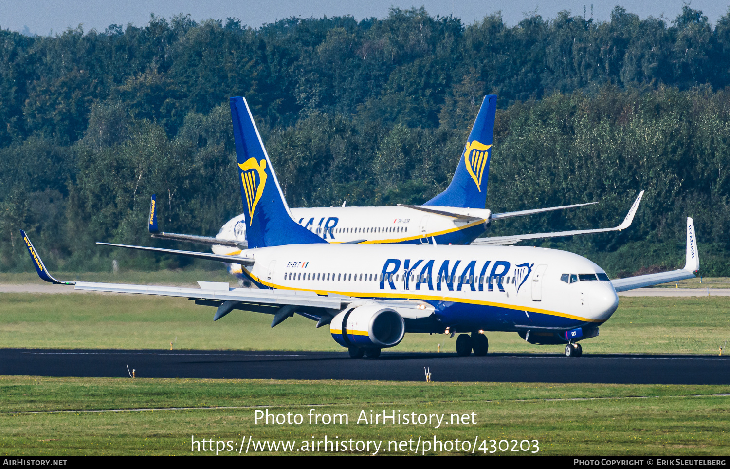 Aircraft Photo of EI-EKT | Boeing 737-8AS | Ryanair | AirHistory.net #430203