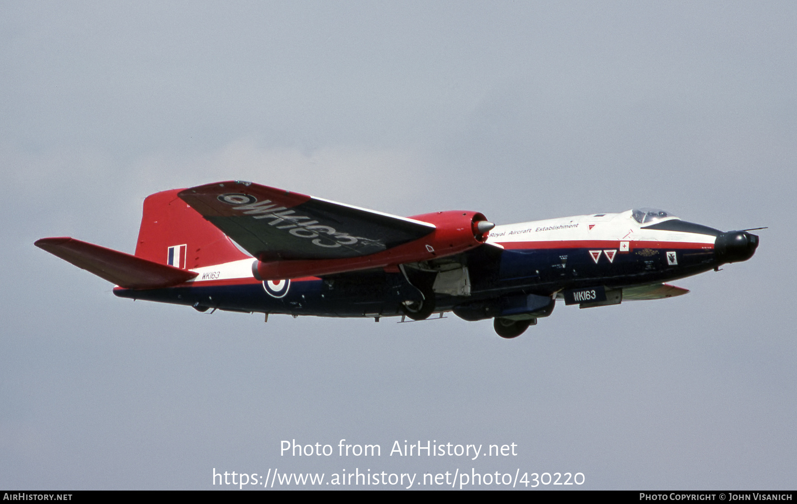 Aircraft Photo of WK163 | English Electric Canberra B2/6 | UK - Air Force | AirHistory.net #430220