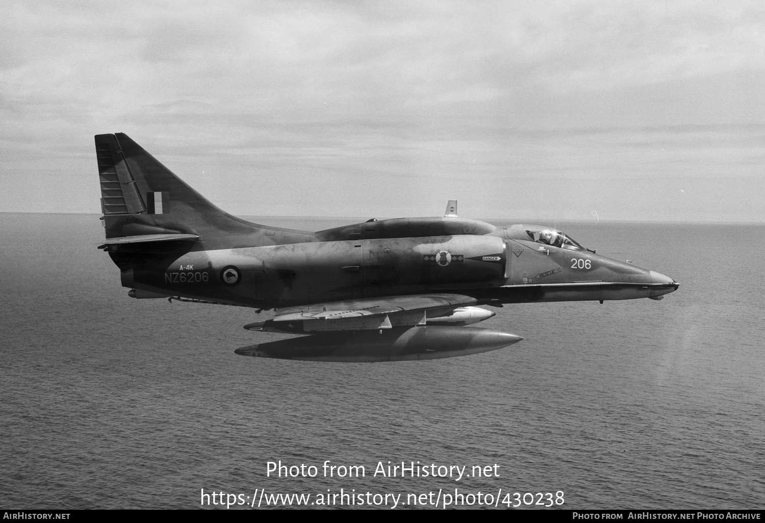 Aircraft Photo of NZ6206 | Douglas A-4K Skyhawk | New Zealand - Air Force | AirHistory.net #430238