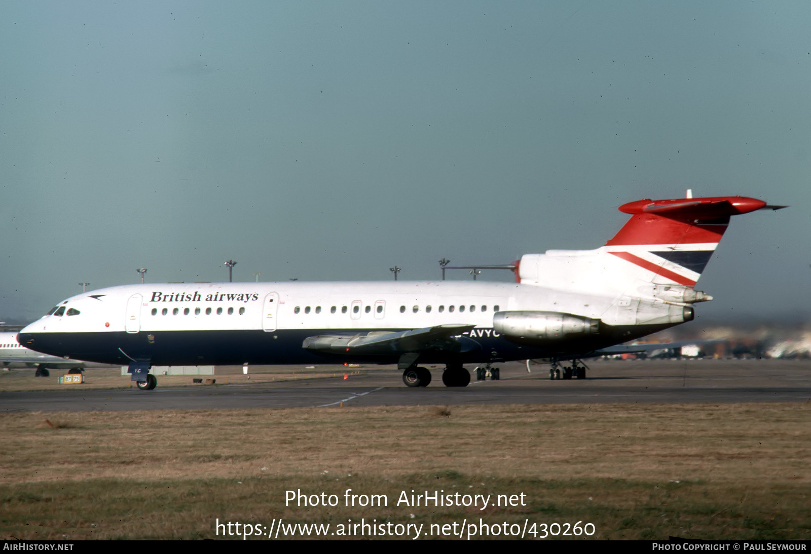 Aircraft Photo of G-AVYC | Hawker Siddeley HS-121 Trident 1E | British Airways | AirHistory.net #430260