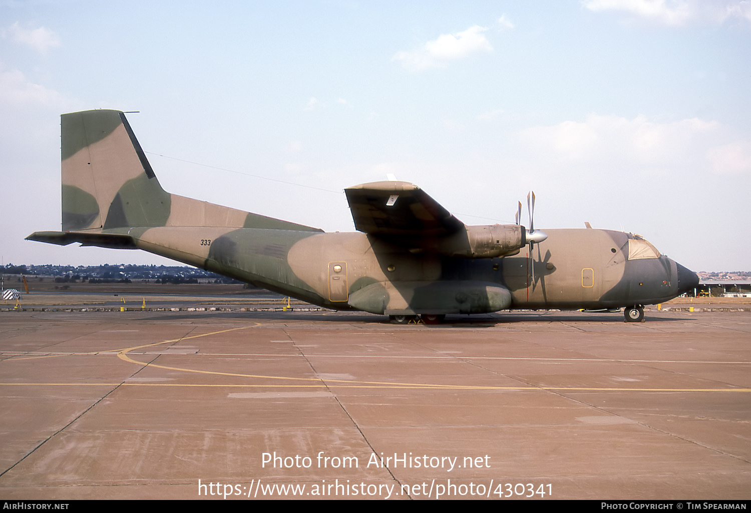 Aircraft Photo of 333 | Transall C-160Z | South Africa - Air Force | AirHistory.net #430341