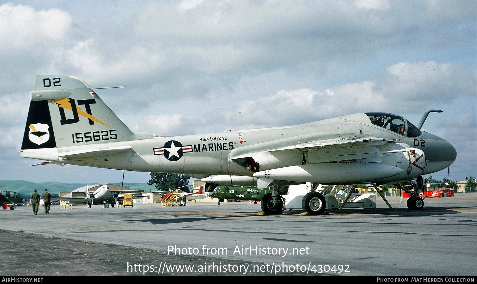 Aircraft Photo of 155625 | Grumman A-6A Intruder (G-128/A2F-1) | USA - Marines | AirHistory.net #430492