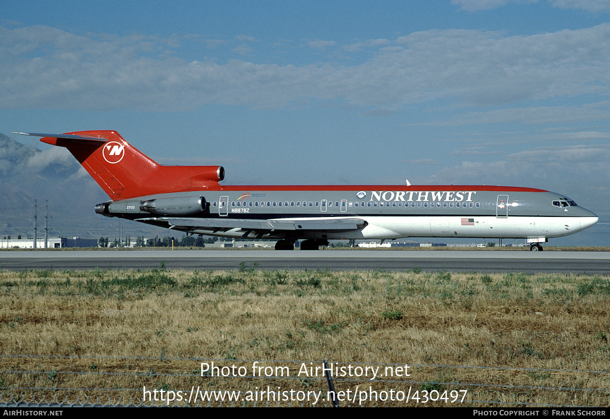 Aircraft Photo of N8878Z | Boeing 727-225/Adv | Northwest Airlines | AirHistory.net #430497