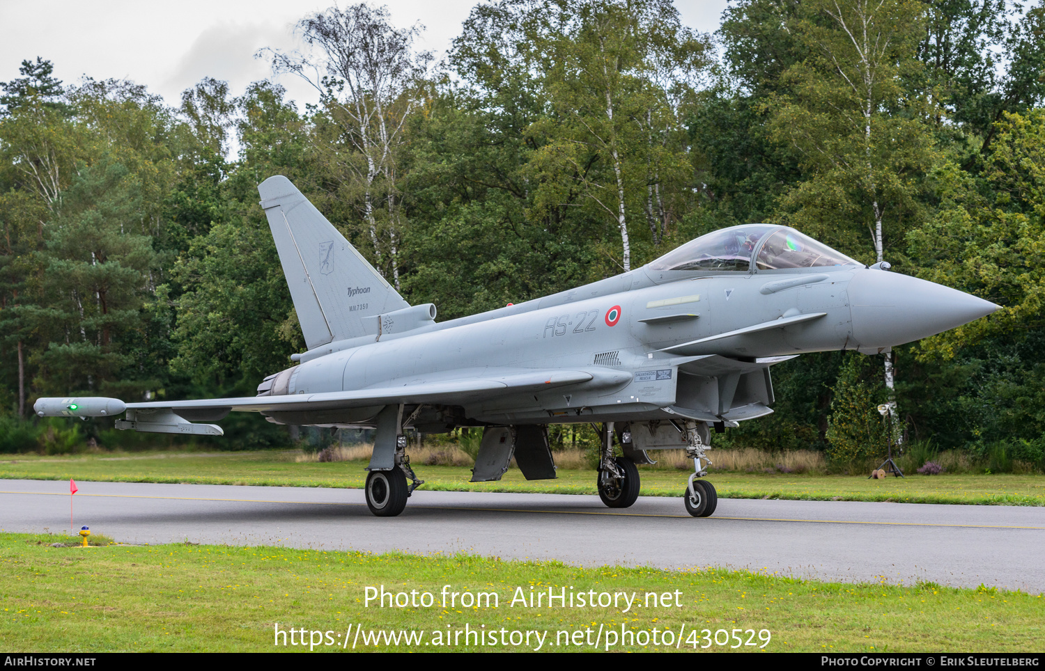 Aircraft Photo of MM7350 | Eurofighter F-2000A Typhoon | Italy - Air Force | AirHistory.net #430529