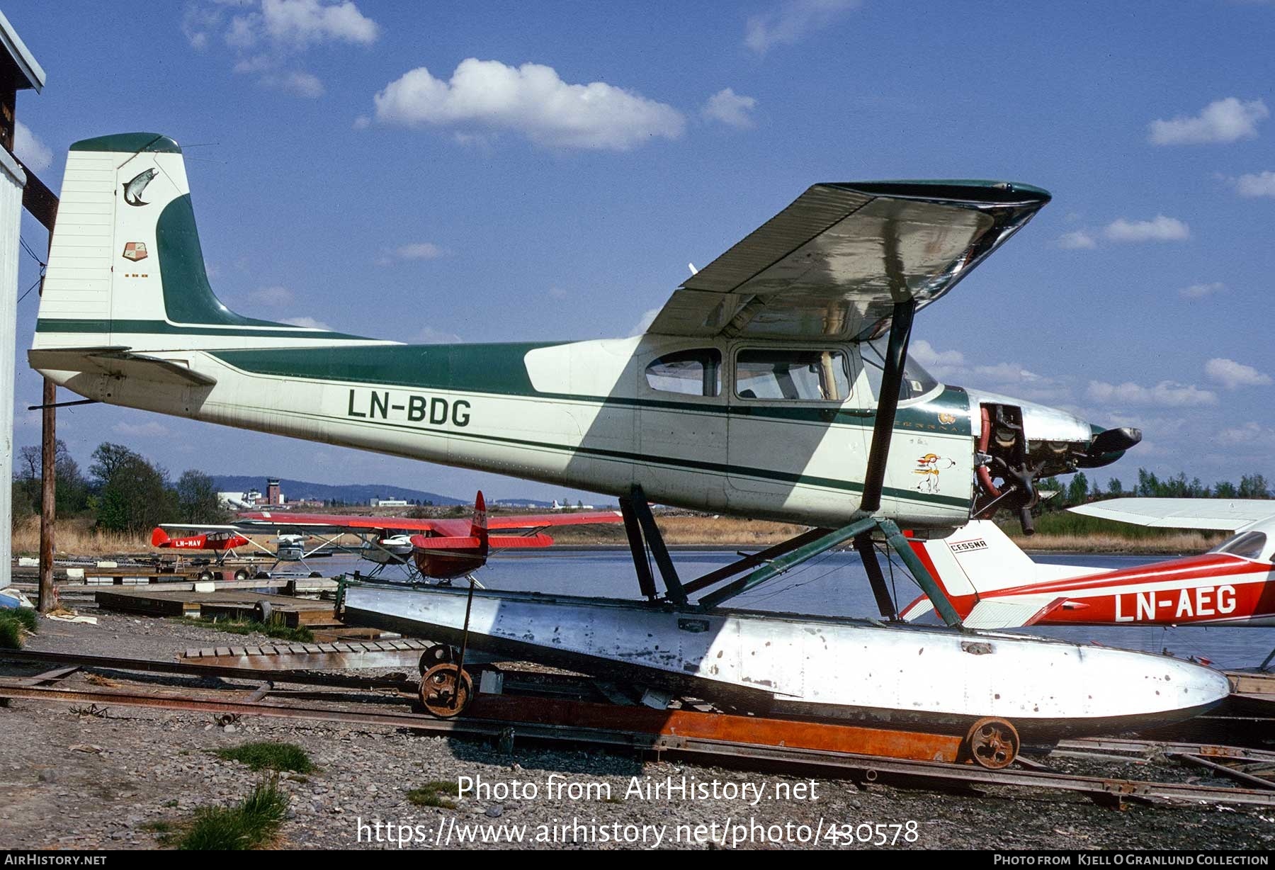 Aircraft Photo of LN-BDG | Cessna 180 | AirHistory.net #430578