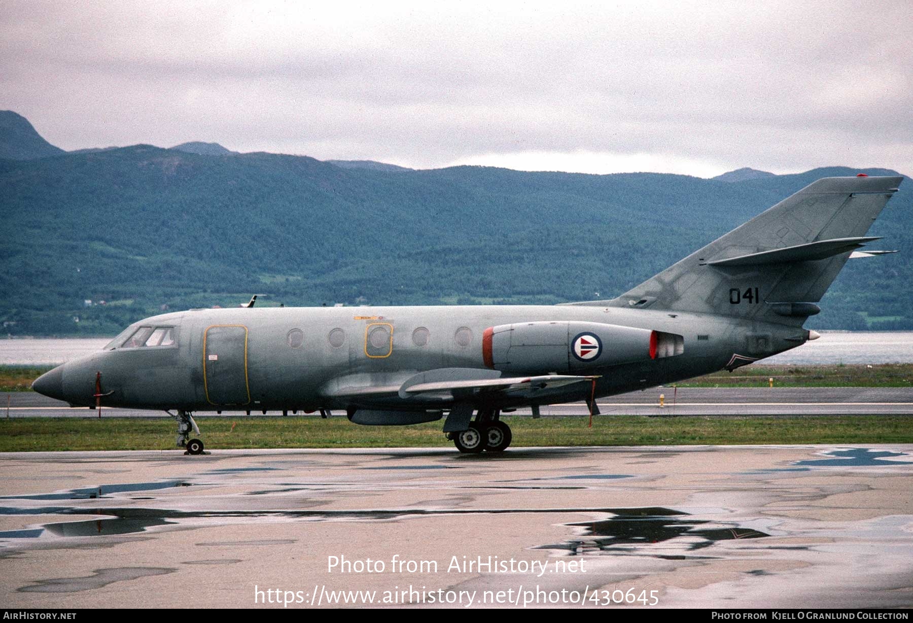 Aircraft Photo of 041 | Dassault Falcon 20ECM | Norway - Air Force | AirHistory.net #430645