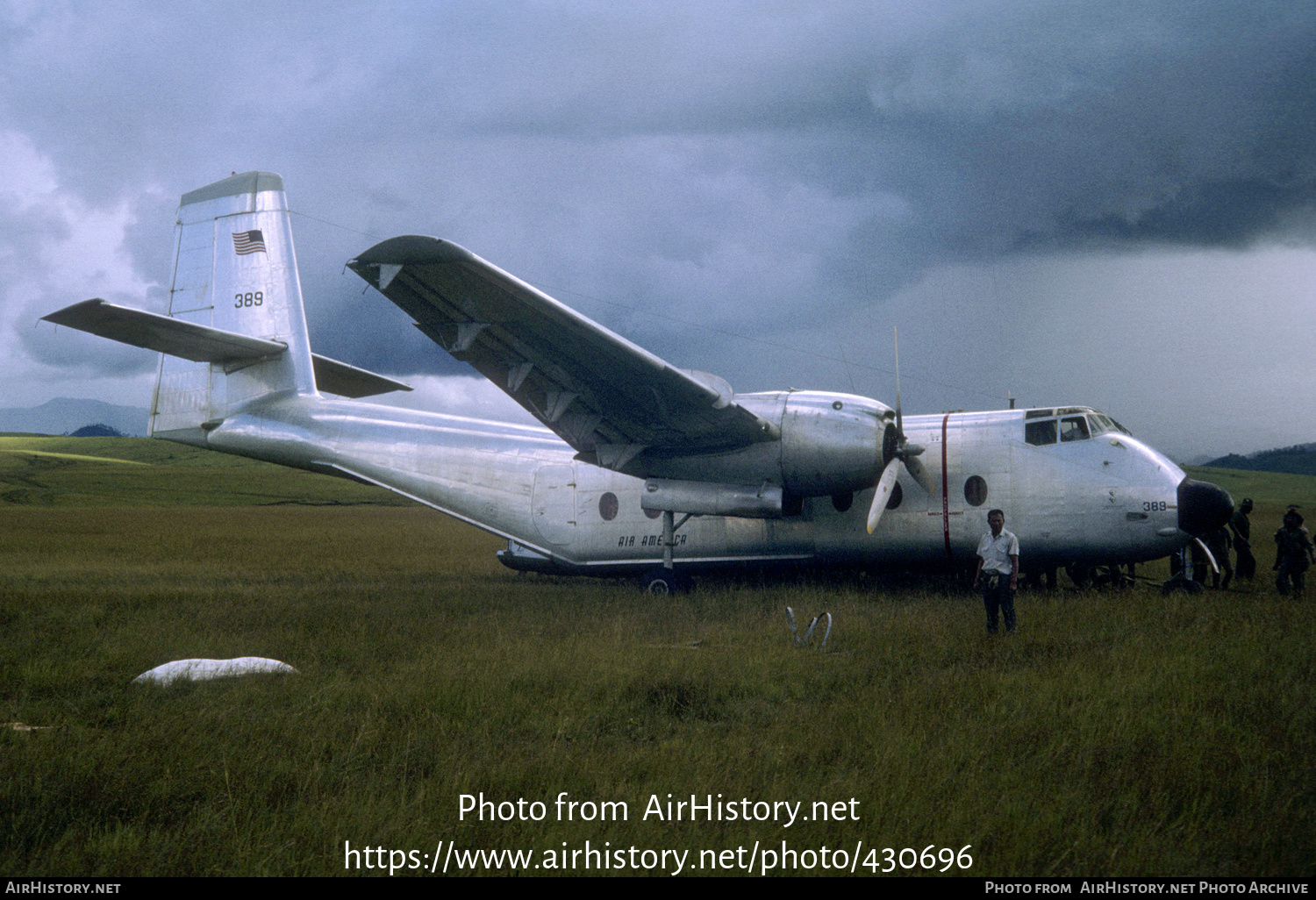 Aircraft Photo of 389 | De Havilland Canada C-7A Caribou | Air America | AirHistory.net #430696