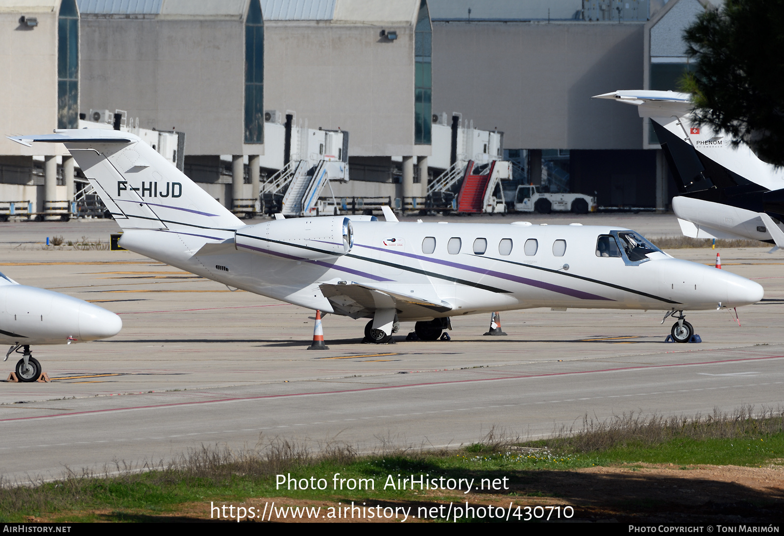 Aircraft Photo of F-HIJD | Cessna 525A CitationJet CJ2+ | AirHistory.net #430710