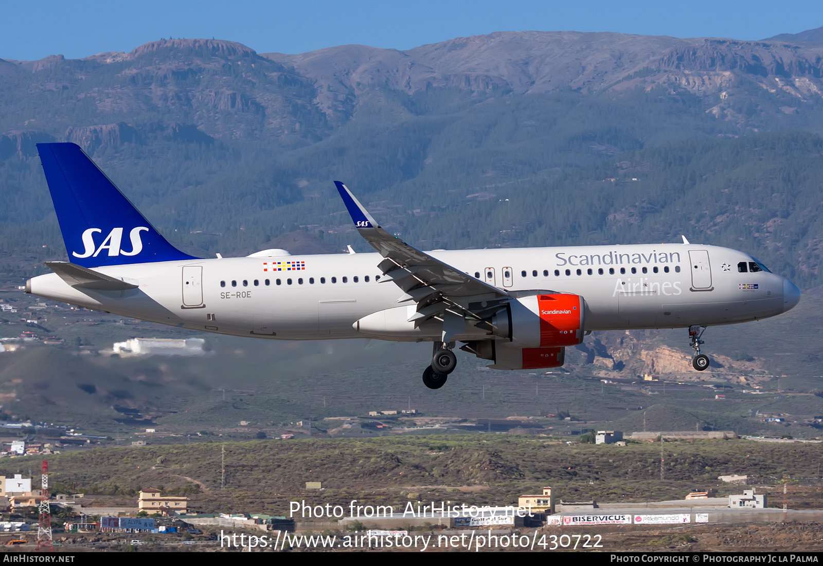 Aircraft Photo of SE-ROE | Airbus A320-251N | Scandinavian Airlines - SAS | AirHistory.net #430722