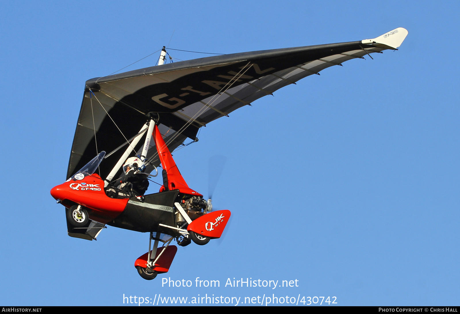 Aircraft Photo of G-IANZ | P&M Aviation Quik GT450 | AirHistory.net #430742