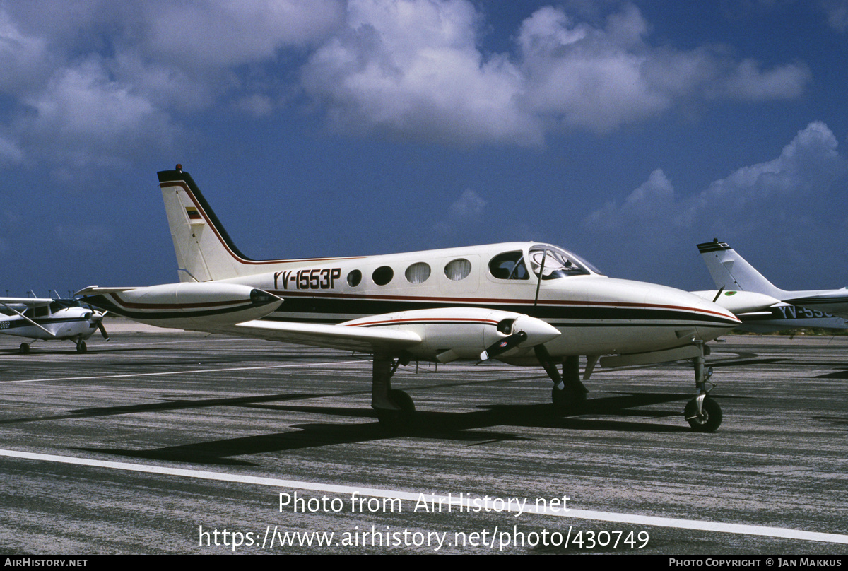 Aircraft Photo of YV-1553P | Cessna 340A | AirHistory.net #430749