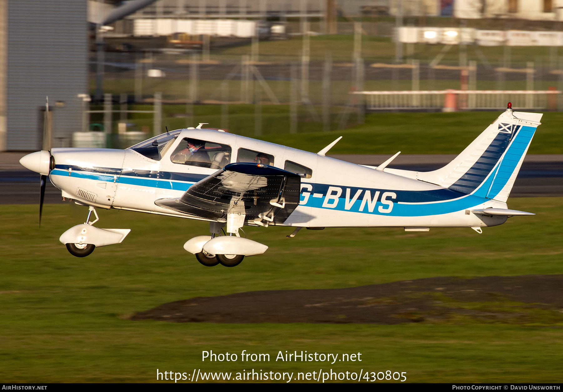 Aircraft Photo of G-BVNS | Piper PA-28-181 Cherokee Archer II | AirHistory.net #430805