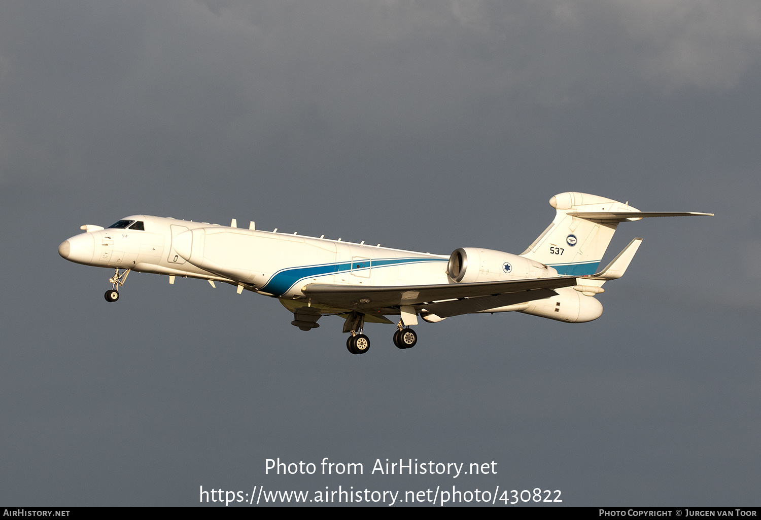 Aircraft Photo of 537 | Gulfstream Aerospace G-V-SP Gulfstream G550 Eitam | Israel - Air Force | AirHistory.net #430822